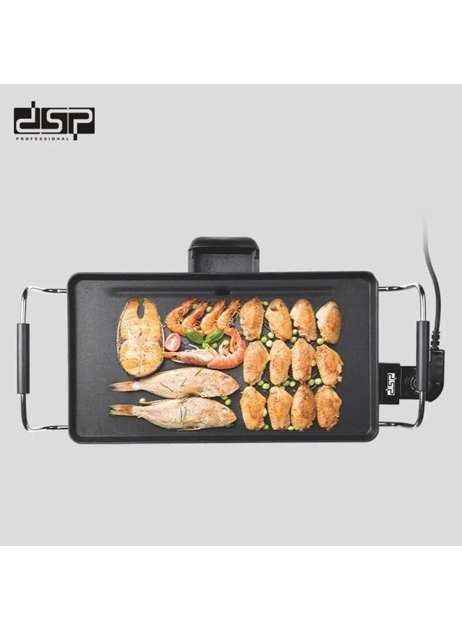 DSP Electric Grill  2000W  with Cast Aluminum Hot Plate Non-Stick Coating - Image 3